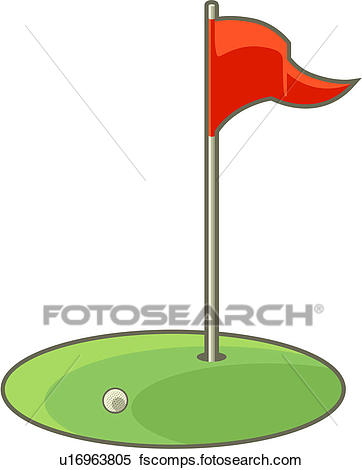 362x470 Golf Flag Illustrations And Clip Art. 1,374 Golf Flag Royalty Free