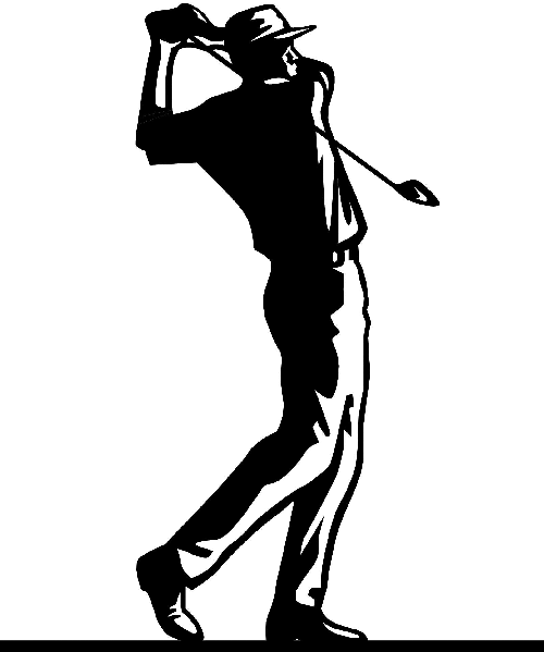 Golf Images Black And White | Free download on ClipArtMag