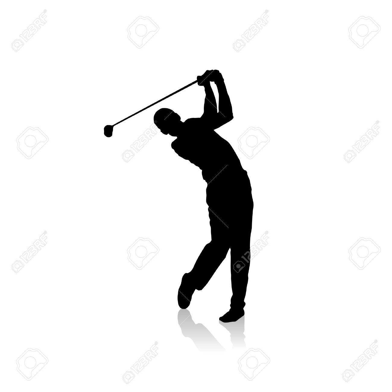 Golf Images Black And White | Free download on ClipArtMag