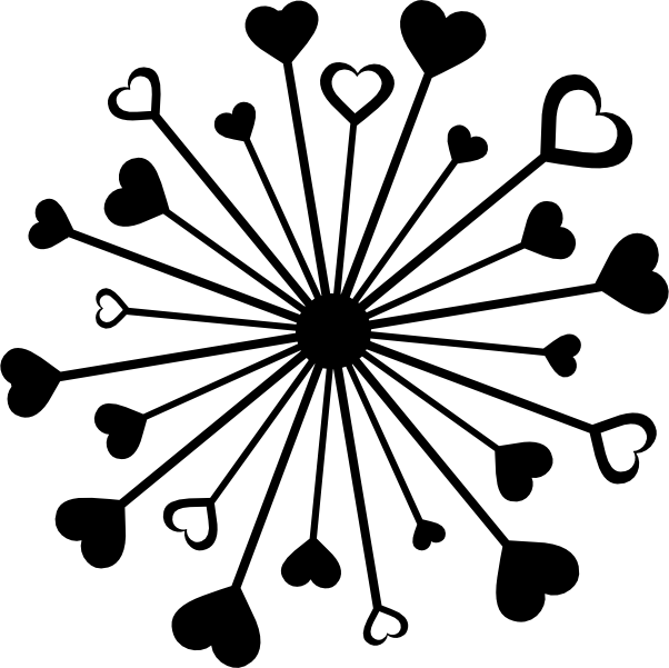 602x601 Black And White Clipart