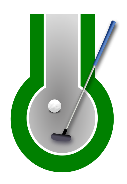 free golf clipart page borders for microsoft word