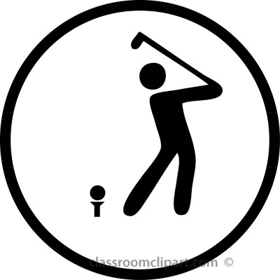 400x400 Golf Border Clipart