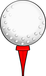 183x300 Golf Tee Clip Art