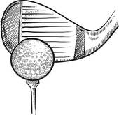 170x165 Golf Tee Clip Art