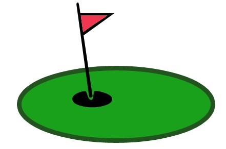 441x292 Golf Tee Clipart 2