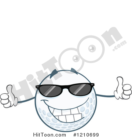 450x470 Golf Ball Clipart
