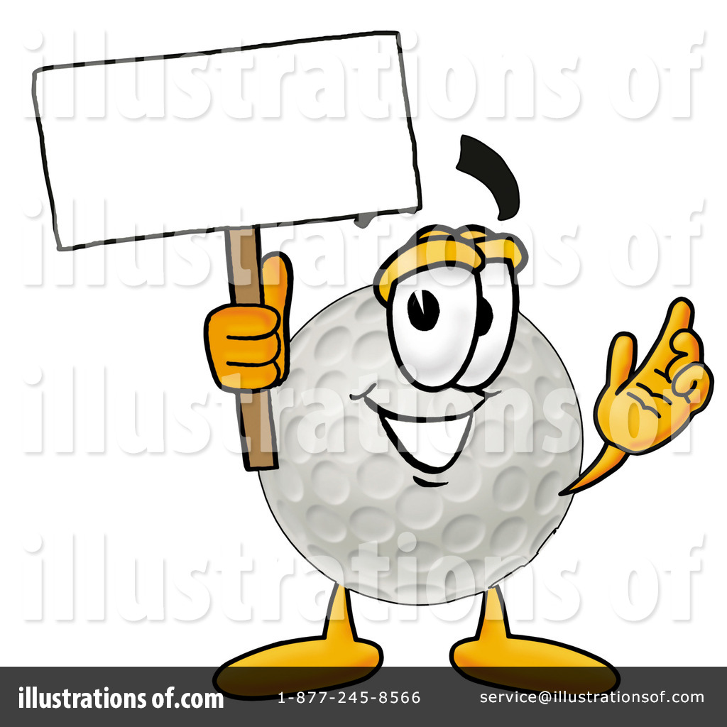 1024x1024 Golf Ball Clipart