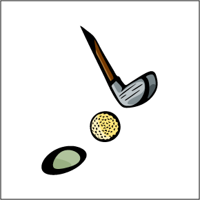 290x290 Golf Clipart Shirtail