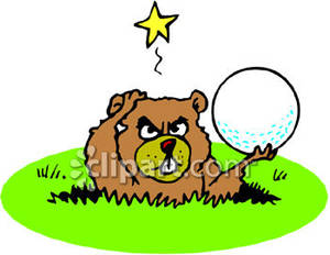 300x232 Golf Clipart