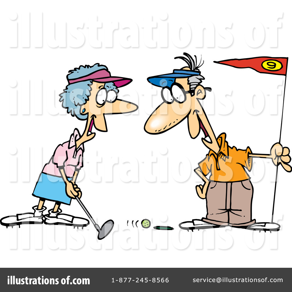 1024x1024 Golfing Clipart