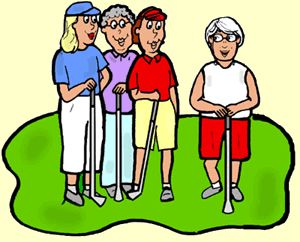 Golfing Clipart Free