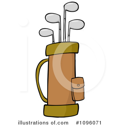 400x420 Golf Bag Clipart