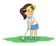 195x160 Golfer Pictures Clip Art Clipart