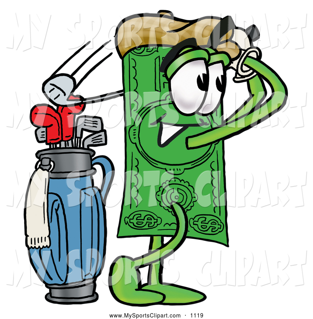 1024x1044 Sports Clip Art Of A Cheerful Dollar Bill Mascot Cartoon Character