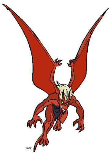 360x502 Disney's Gargoyles Clip Art Disney Clip Art Galore