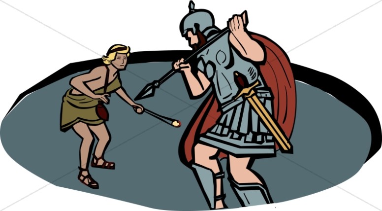 776x428 Goliath The Philistine Giant Old Testament Clipart