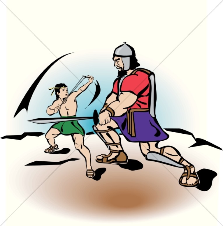 765x776 David And Goliath Clipart
