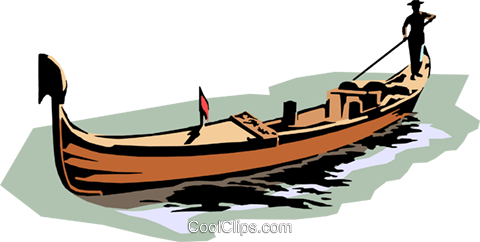 480x242 Gondola Royalty Free Vector Clip Art Illustration Tran0063