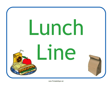 363x281 Printable Lunch Sign Pictures To Pin
