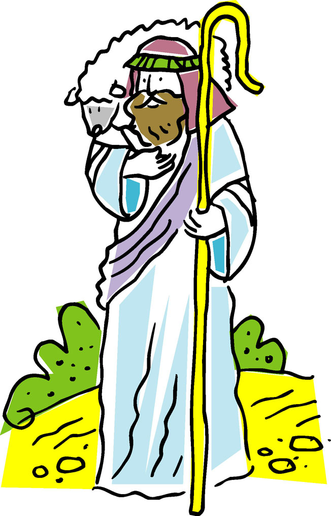 652x1015 Good Shepherd Clipart