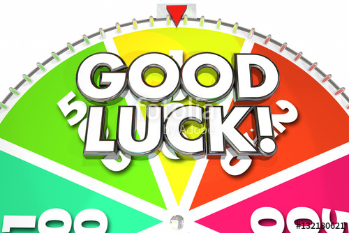 500x334 Good Luck Spin Wheel Win Game Jackpot 3d Illustration Stock Photo