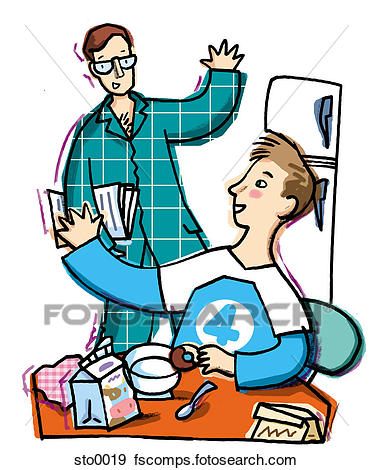 373x470 Stock Illustration Of Saying Good Morning Sto0019
