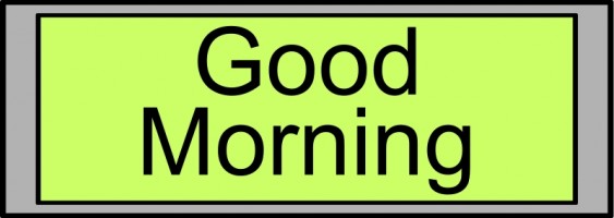 563x200 Courtesy Clipart Good Morning Class