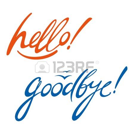 450x450 Hello! Clipart Farewell