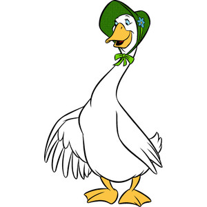 300x300 Mother Goose Clipart