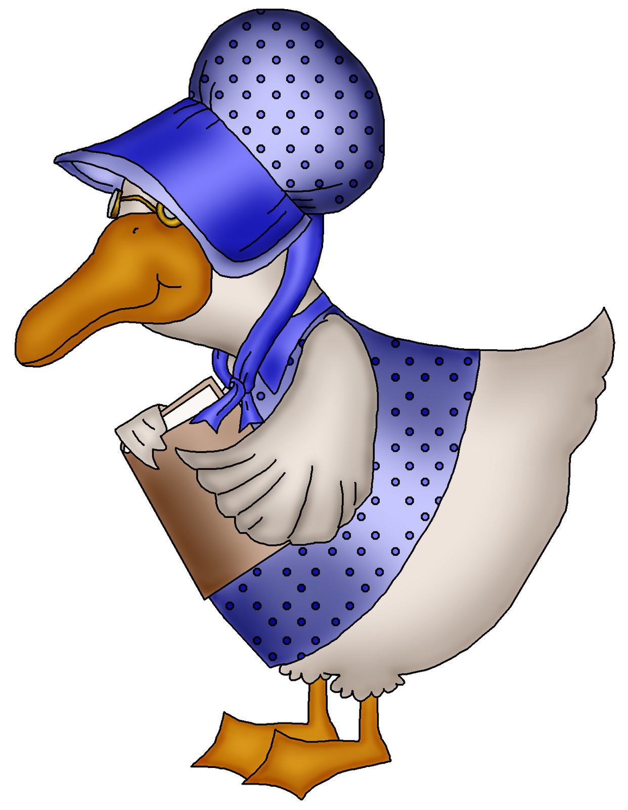 1242x1600 Mother Goose Clip Art