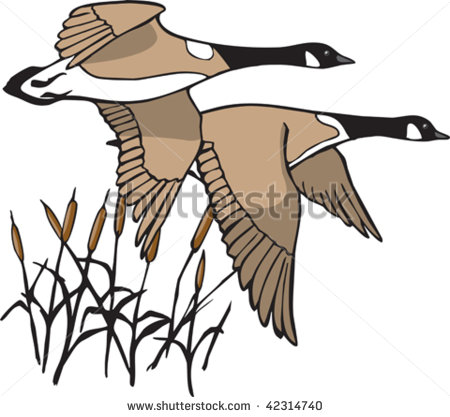 450x417 Goose Clip Art