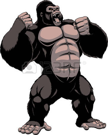 363x450 Vector Gorilla Clipart, Explore Pictures