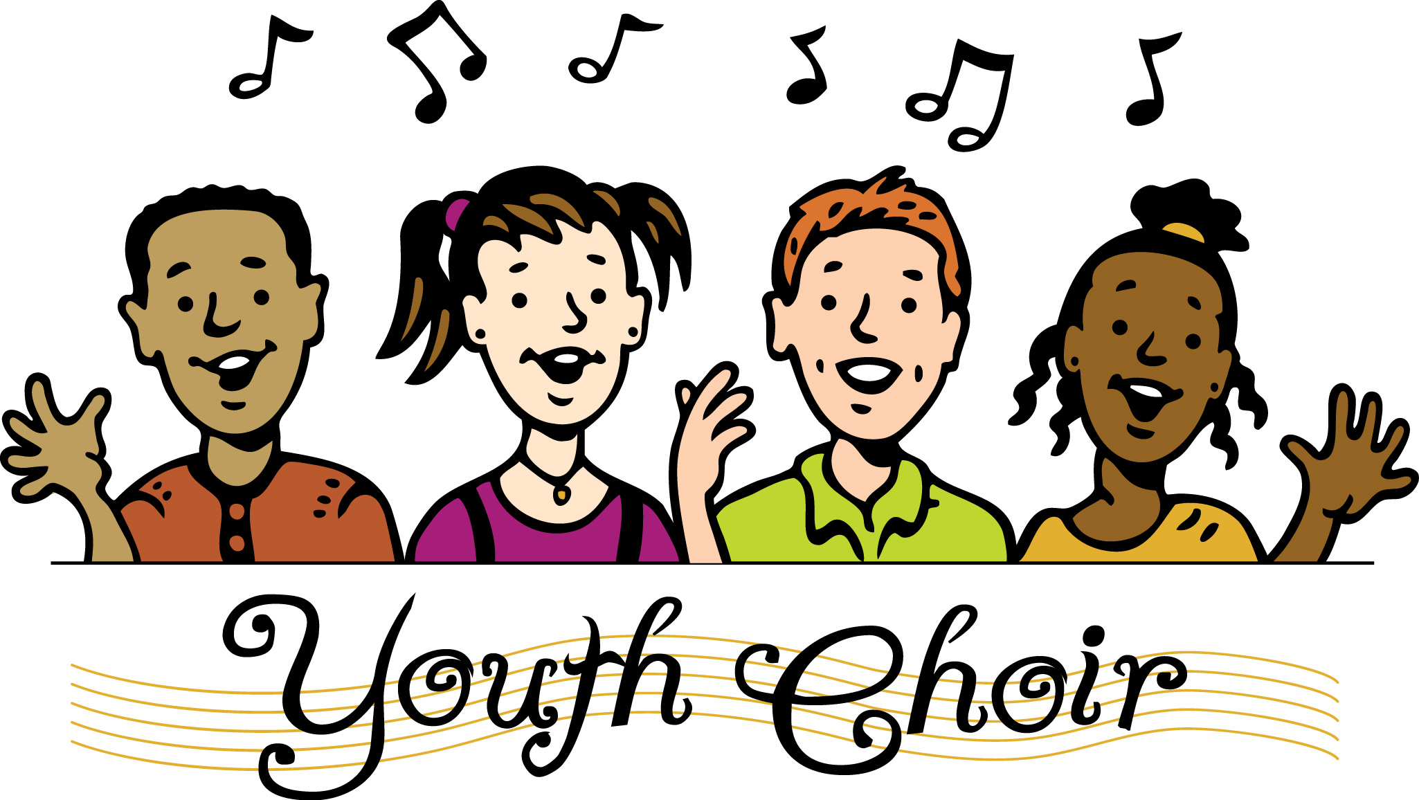 2050x1156 Choir Black Gospel Clipart Kid