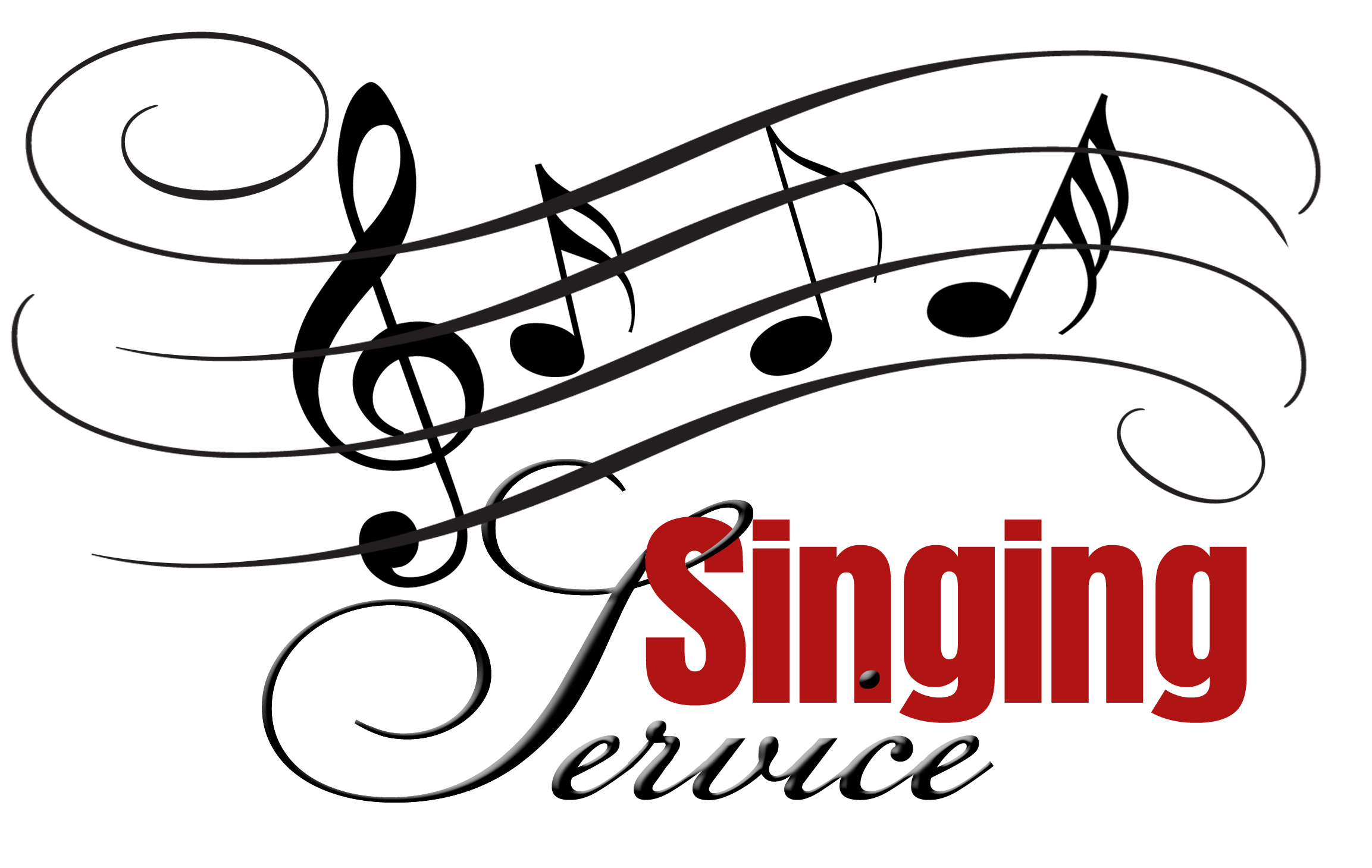 2306x1460 Gospel Singing Clipart
