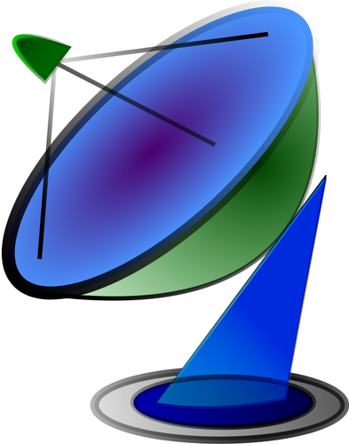 393x500 Vector Clip Art Of Gps Satellite Communication Public Domain Vectors