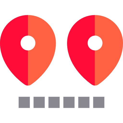 512x512 Distance Icon