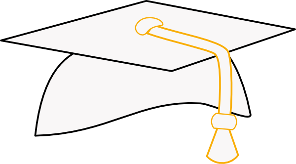 600x332 Graduation Cap Clip Art