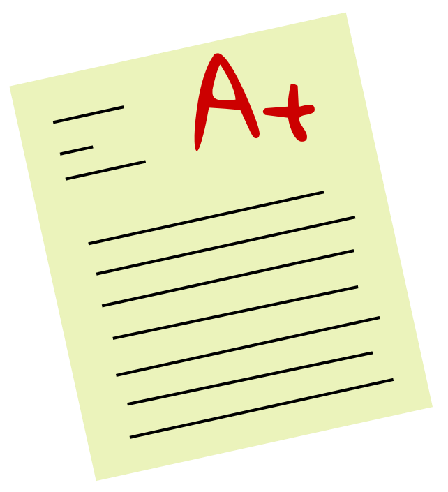 642x705 With A  Grade Clip Art Clipart Panda