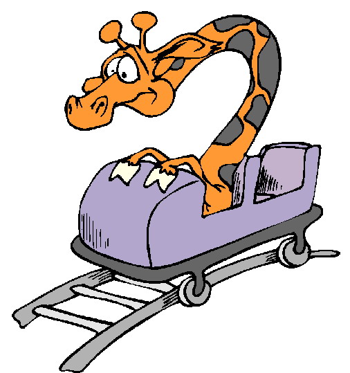 506x539 Roller Coaster Rolleraster Cart Clipart Clipartfest