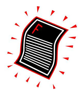 329x373 F Grade Clipart