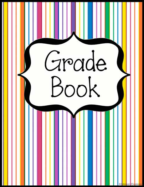 464x600 Gradebook Clipart