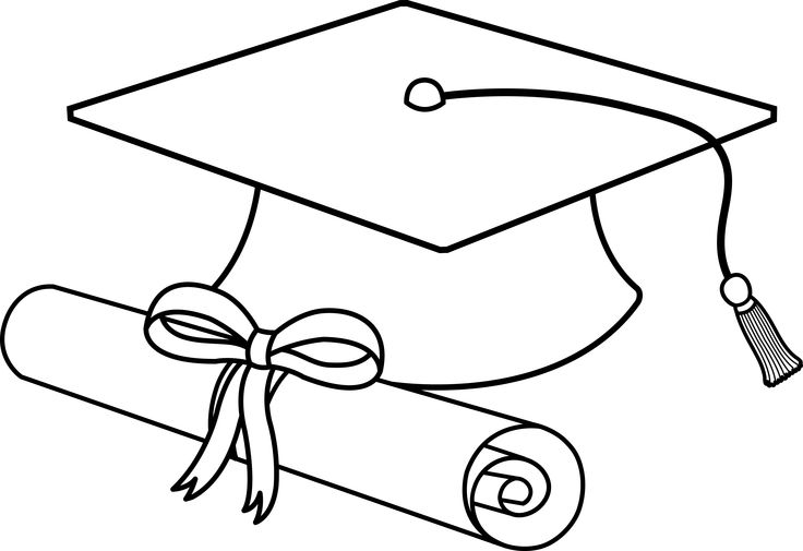 736x505 Graduation Cap Clipart Free Clipartfest