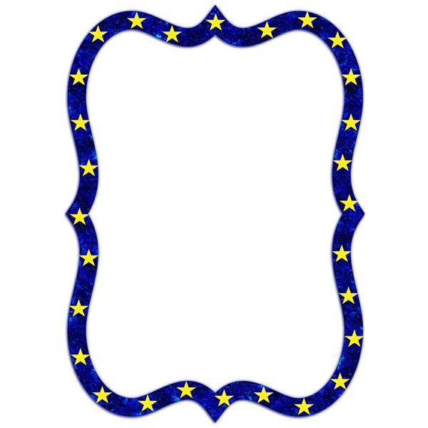 600x600 Magic Clipart Border