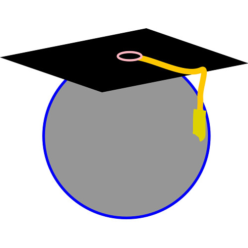500x500 Graduation Clipart