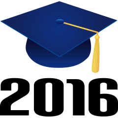 240x240 Graduation Cap 2016 Clip Art Graduation 2016 Women's Shirts