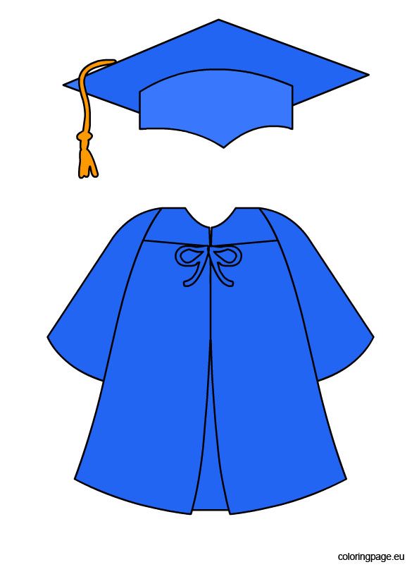 Graduation Cap And Gown Clipart | Free download on ClipArtMag