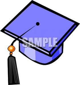 Graduation Cap And Tassel Clipart 