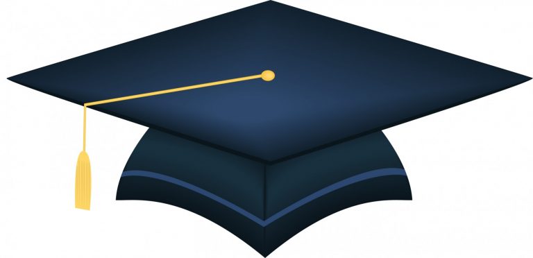 768x372 Outstanding Graduation Cap Clipart Hat Free Clip Art Of A Image 2