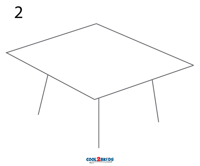 670x558 How To Draw A Graduation Cap (Step By Step Pictures) Cool2bkids