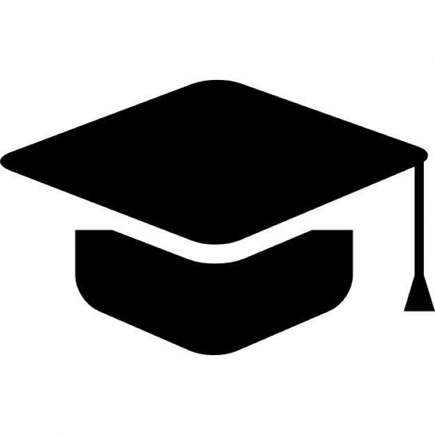 626x626 Graduation Hat Front View Icons Free Download